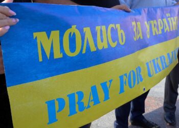 Черкаська обласна рада християнських церков звершила спільну молитву в день Незалежності України.