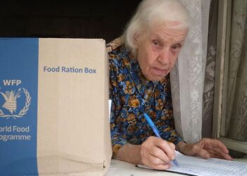 Майже 1000 продуктових наборів було розповсюджено в м. Гадяч завдяки співпраці міського відділу соціального захисту населення та Адвентистського Агентства Допомоги та Розвитку