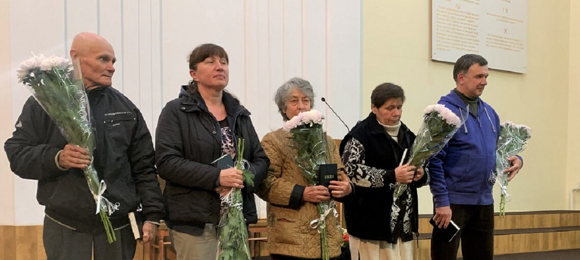 Осінне євангельське служіння у Полтаві завершилося хрещенням