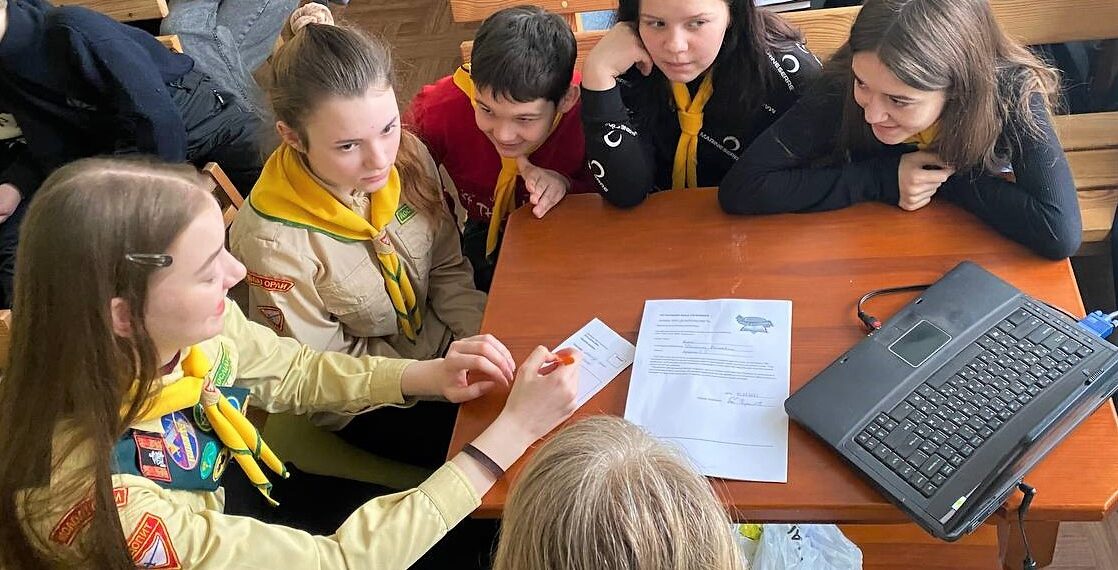 Перший етап міжнародного конкурсу “Біблійний досвід слідопитів” PBE та посвячення нових Слідопитів відбулися у Шишацькій громаді Дніпровської Конференції