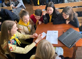 Перший етап міжнародного конкурсу “Біблійний досвід слідопитів” PBE та посвячення нових Слідопитів відбулися у Шишацькій громаді Дніпровської Конференції