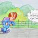 Намалюймо віршик! “На руці моїй годинник… ” / Годинник
