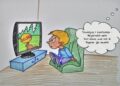 Намалюймо віршик! “Телевізор і компьютер… ” / Бережи зір